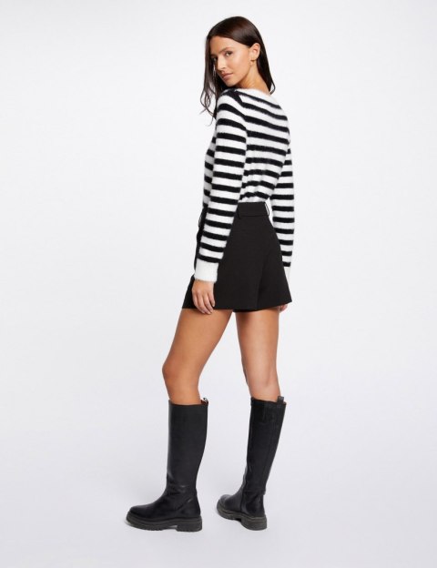 Morgan Sweater MANIS OFF WHITE/NOIR Morgan Sweater MANIS OFF WHITE/NOIR