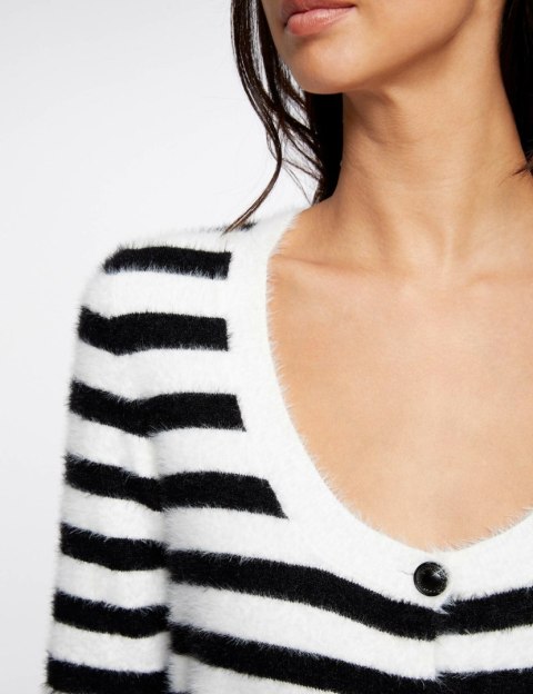 Morgan Sweater MANIS OFF WHITE/NOIR Morgan Sweater MANIS OFF WHITE/NOIR