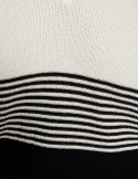 Morgan Sweater MFILI NOIR/OFF WHITE