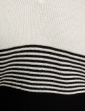 Morgan Sweater MFILI NOIR/OFF WHITE