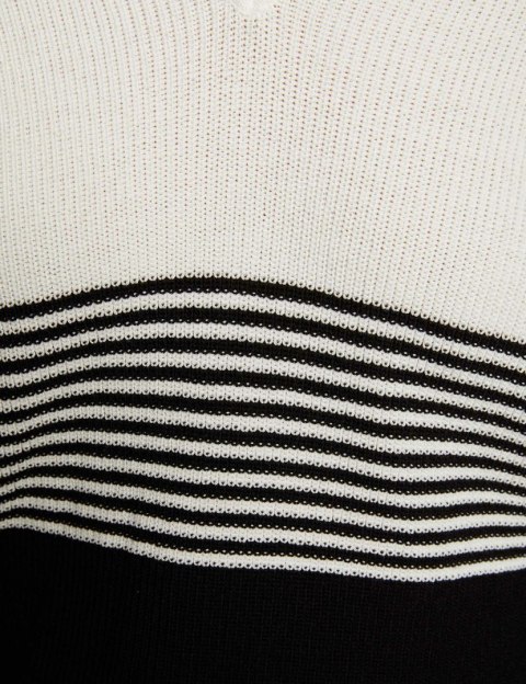 Morgan Sweater MFILI NOIR/OFF WHITE Morgan Sweater MFILI NOIR/OFF WHITE