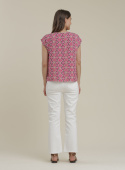 La Fee Maraboutee Blouse FH-TO-SECHINO-C ROSE