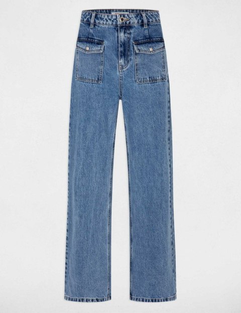 Morgan Pants PWIDE JEAN DBL STONE Morgan Pants PWIDE JEAN DBL STONE