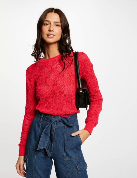 Morgan Sweater MELINDA GRENADINE Morgan Sweater MELINDA GRENADINE