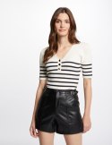 Morgan Sweter MORGA OFF WHITE/MARIN Morgan Sweter MORGA OFF WHITE/MARIN