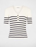 Morgan Sweter MORGA OFF WHITE/MARIN Morgan Sweter MORGA OFF WHITE/MARIN