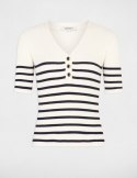 Morgan Sweater MORGA OFF WHITE/MARIN