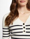 Morgan Sweter MORGA OFF WHITE/MARIN Morgan Sweter MORGA OFF WHITE/MARIN