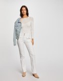 Morgan Spodnie POLEN2 OFF WHITE