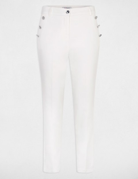 Morgan Spodnie PRATY OFF WHITE Morgan Spodnie PRATY OFF WHITE