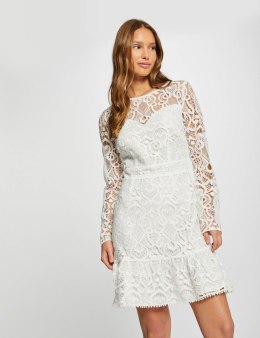 Morgan Dress RILLE OFF WHITE