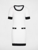 Morgan Sukienka RMACHA OFF WHITE/NOIR Morgan Sukienka RMACHA OFF WHITE/NOIR