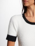 Morgan Sukienka RMACHA OFF WHITE/NOIR Morgan Sukienka RMACHA OFF WHITE/NOIR