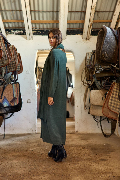 Lauren Vidal Sukienka LVNOUNE GREEN Lauren Vidal Sukienka LVNOUNE GREEN