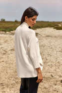 Lauren Vidal Sweter LVNATY ECRU Lauren Vidal Sweter LVNATY ECRU
