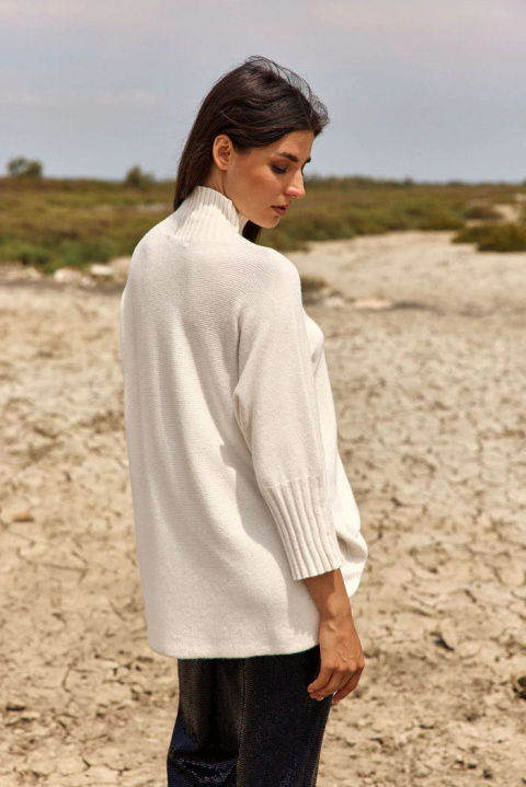 Lauren Vidal Sweter LVNATY ECRU Lauren Vidal Sweter LVNATY ECRU