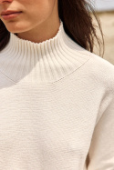 Lauren Vidal Sweter LVNATY ECRU Lauren Vidal Sweter LVNATY ECRU
