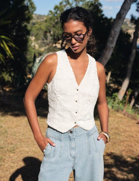 Morgan Blouse ONFLEU OFF WHITE Morgan Blouse ONFLEU OFF WHITE