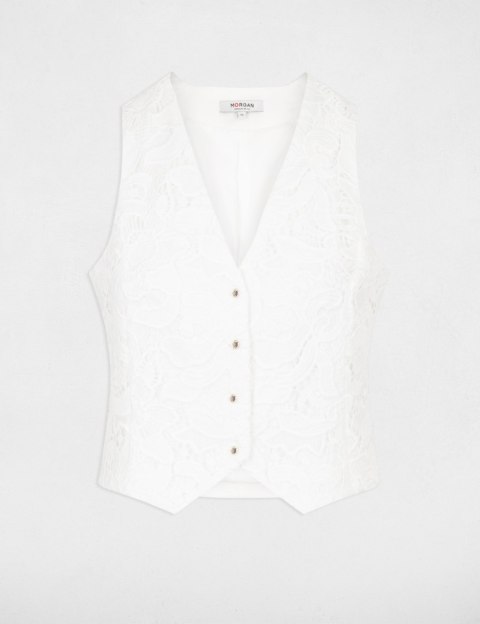 Morgan Blouse ONFLEU OFF WHITE Morgan Blouse ONFLEU OFF WHITE
