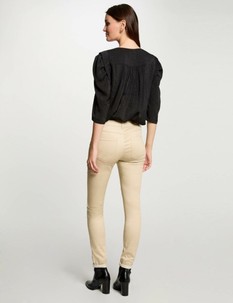 Morgan Spodnie PFRASHI BEIGE Morgan Spodnie PFRASHI BEIGE