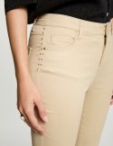 Morgan Spodnie PFRASHI BEIGE Morgan Spodnie PFRASHI BEIGE