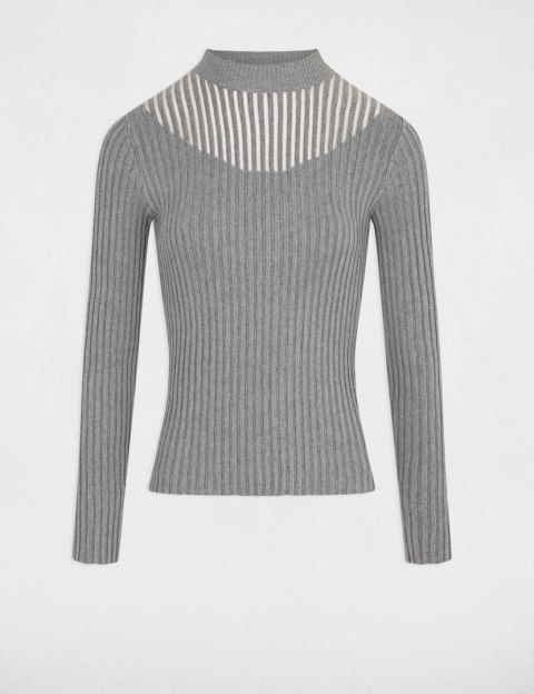 Morgan Sweter MANDRIN GRIS Morgan Sweter MANDRIN GRIS
