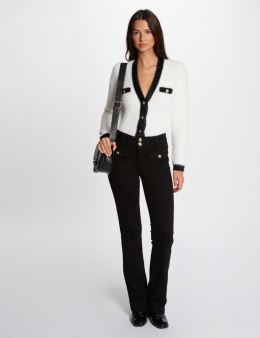 Morgan Sweter MOGUIN OFF WHITE/NOIR