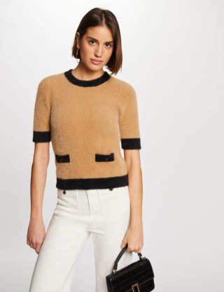 Morgan Sweater MOLIKA CAMEL/NOIR