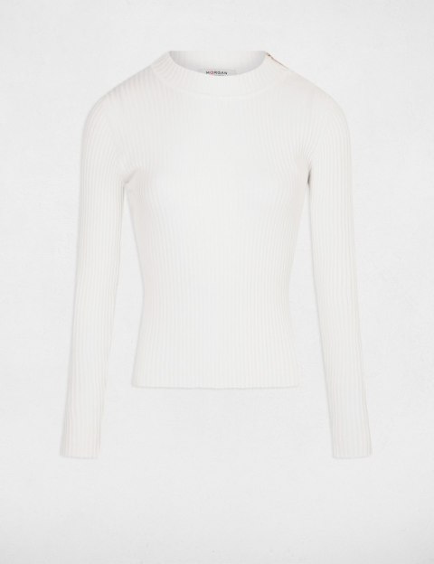 Morgan Sweter MYA OFF WHITE Morgan Sweter MYA OFF WHITE