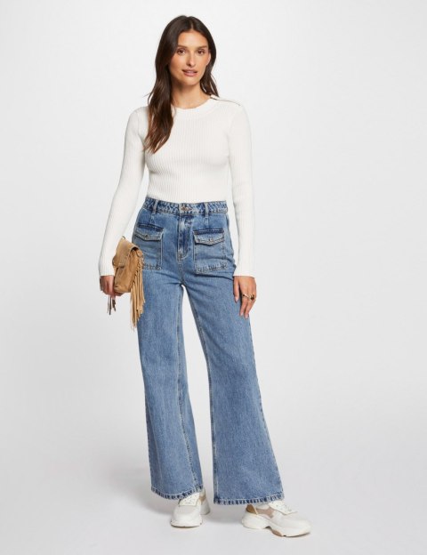 Morgan Sweter MYA OFF WHITE Morgan Sweter MYA OFF WHITE