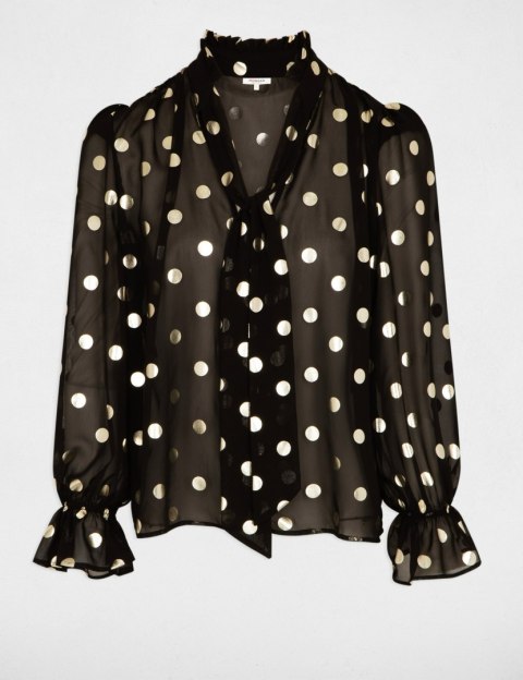 Morgan Shirt CLINI.F NOIR/GOLD Morgan Shirt CLINI.F NOIR/GOLD