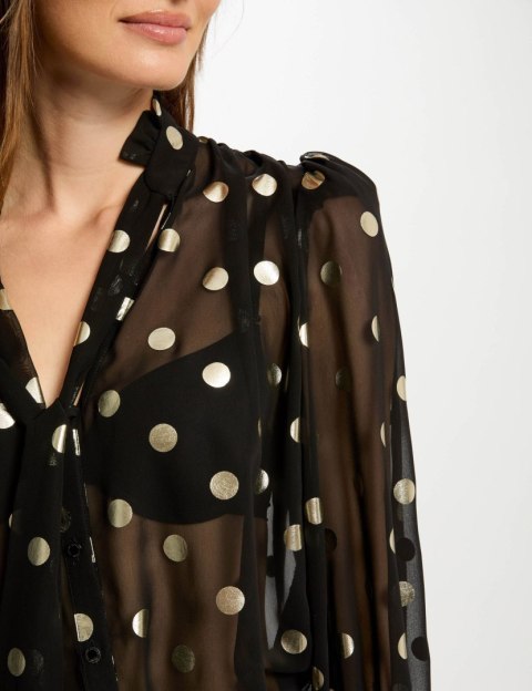 Morgan Shirt CLINI.F NOIR/GOLD Morgan Shirt CLINI.F NOIR/GOLD