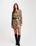 Morgan Dress RMEBRA BEIGE