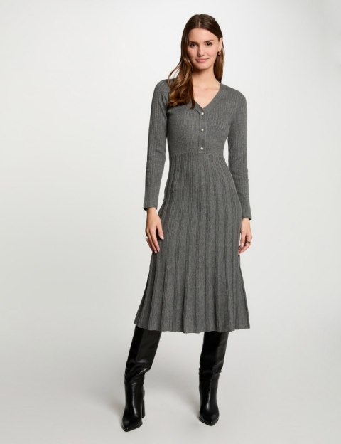Morgan Dress RMFRED GRIS ANTHRACI Morgan Dress RMFRED GRIS ANTHRACI