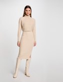 Morgan Dress RMORINE BEIGE CHINE