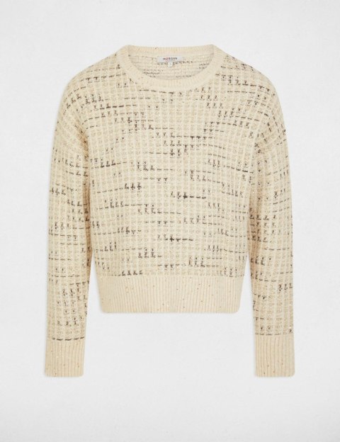 Morgan Sweater MILLOT OFF WHITE Morgan Sweater MILLOT OFF WHITE