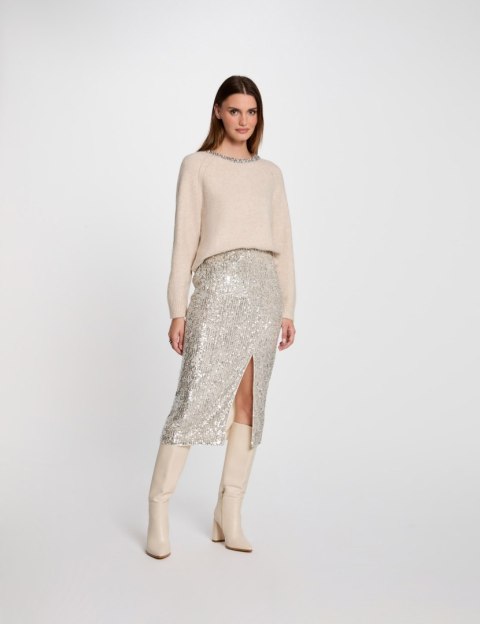 Morgan Sweter MPERLE BEIGE Morgan Sweter MPERLE BEIGE