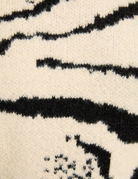 Morgan Sweter MZOU BEIGE/NOIR Morgan Sweter MZOU BEIGE/NOIR