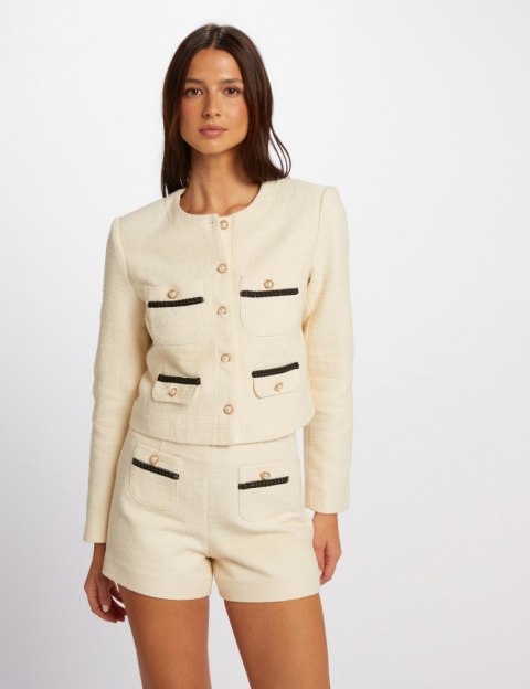 Morgan Vest VAKER ECRU TYPE Morgan Vest VAKER ECRU TYPE