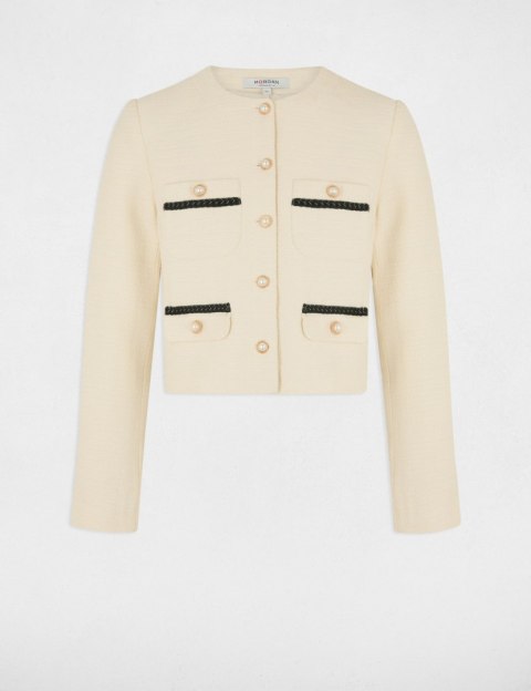 Morgan Vest VAKER ECRU TYPE Morgan Vest VAKER ECRU TYPE