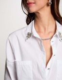 Morgan Shirt CGREY OFF WHITE