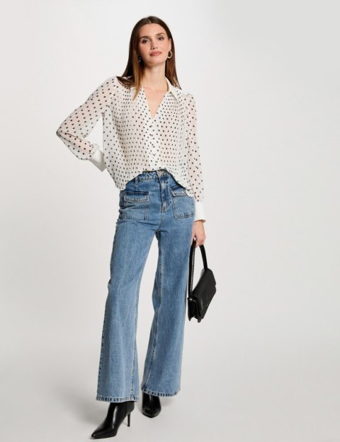 Morgan Koszula CPOIS OFF WHITE/NOIR Morgan Koszula CPOIS OFF WHITE/NOIR