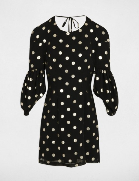 Morgan Dress RLINI.F NOIR/GOLD Morgan Dress RLINI.F NOIR/GOLD