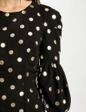 Morgan Dress RLINI.F NOIR/GOLD