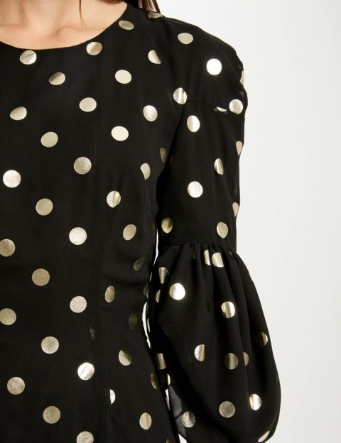 Morgan Dress RLINI.F NOIR/GOLD Morgan Dress RLINI.F NOIR/GOLD
