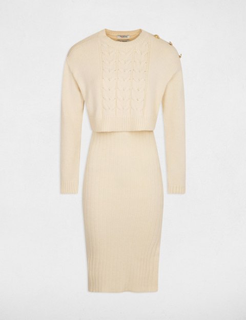 Morgan Dress RMNATE IVOIRE Morgan Dress RMNATE IVOIRE