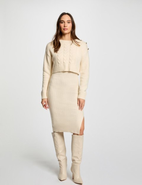 Morgan Dress RMNATE IVOIRE Morgan Dress RMNATE IVOIRE