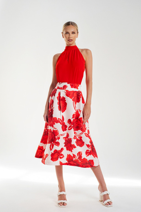 Artigli Skirt GO002398 AVORIO ROSSO Artigli Skirt GO002398 AVORIO ROSSO