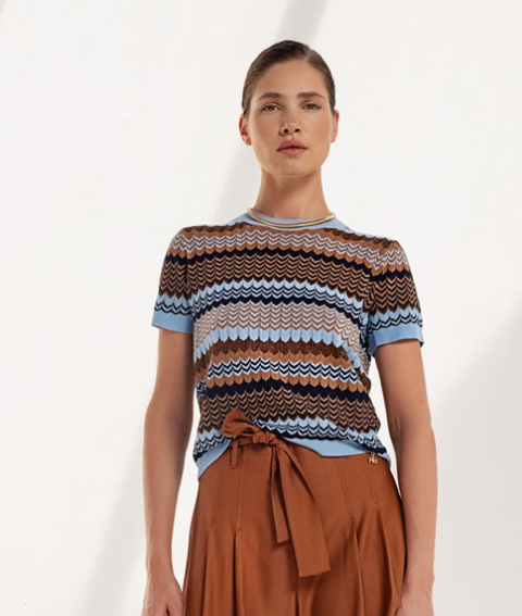 Artigli Sweater MA001933 BLU CAM CORD Artigli Sweater MA001933 BLU CAM CORD