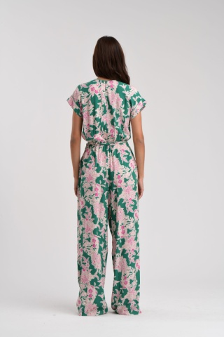 La Fee Maraboutee Kombinezon FJ-CO-PEACH-T VERT/ROS